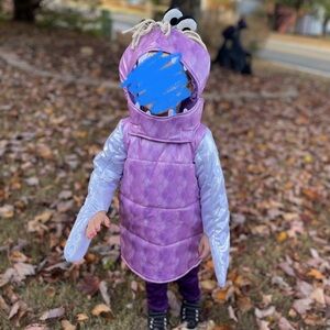 Pottery Barn Kids Monsters Inc Boo Costume
